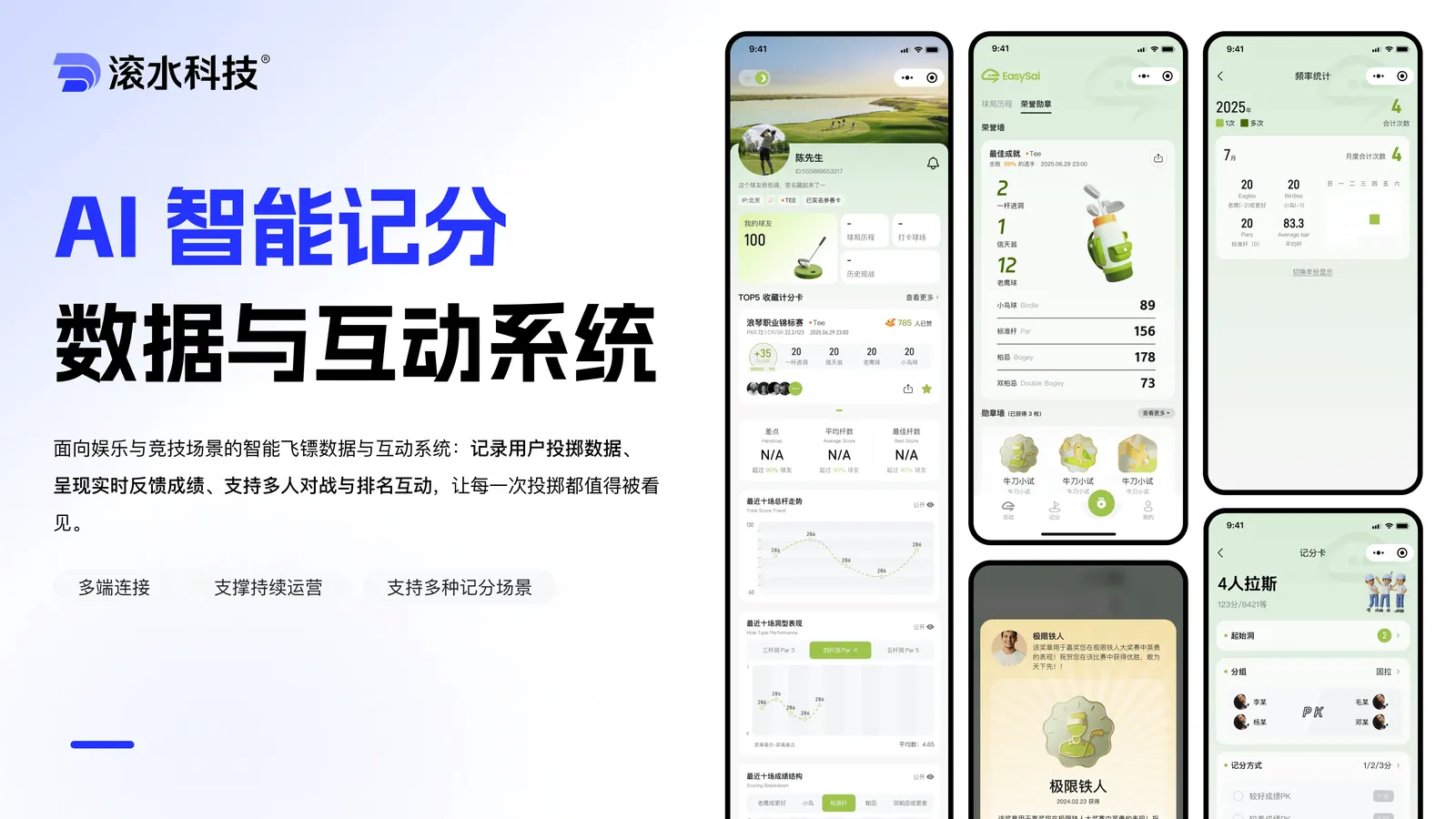 高尔夫记分系统